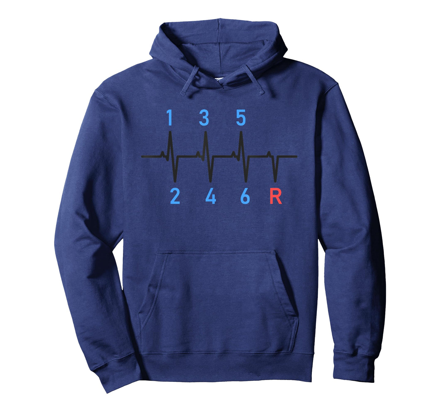 6 Speeds Gear Shift Manual Transmission Funny Car Race Gift T-Shirt