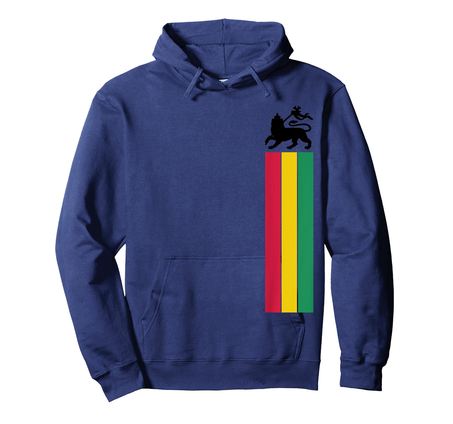 Lion of Juda Reggae Music Jamaica Ethiopian Flag T-Shirt