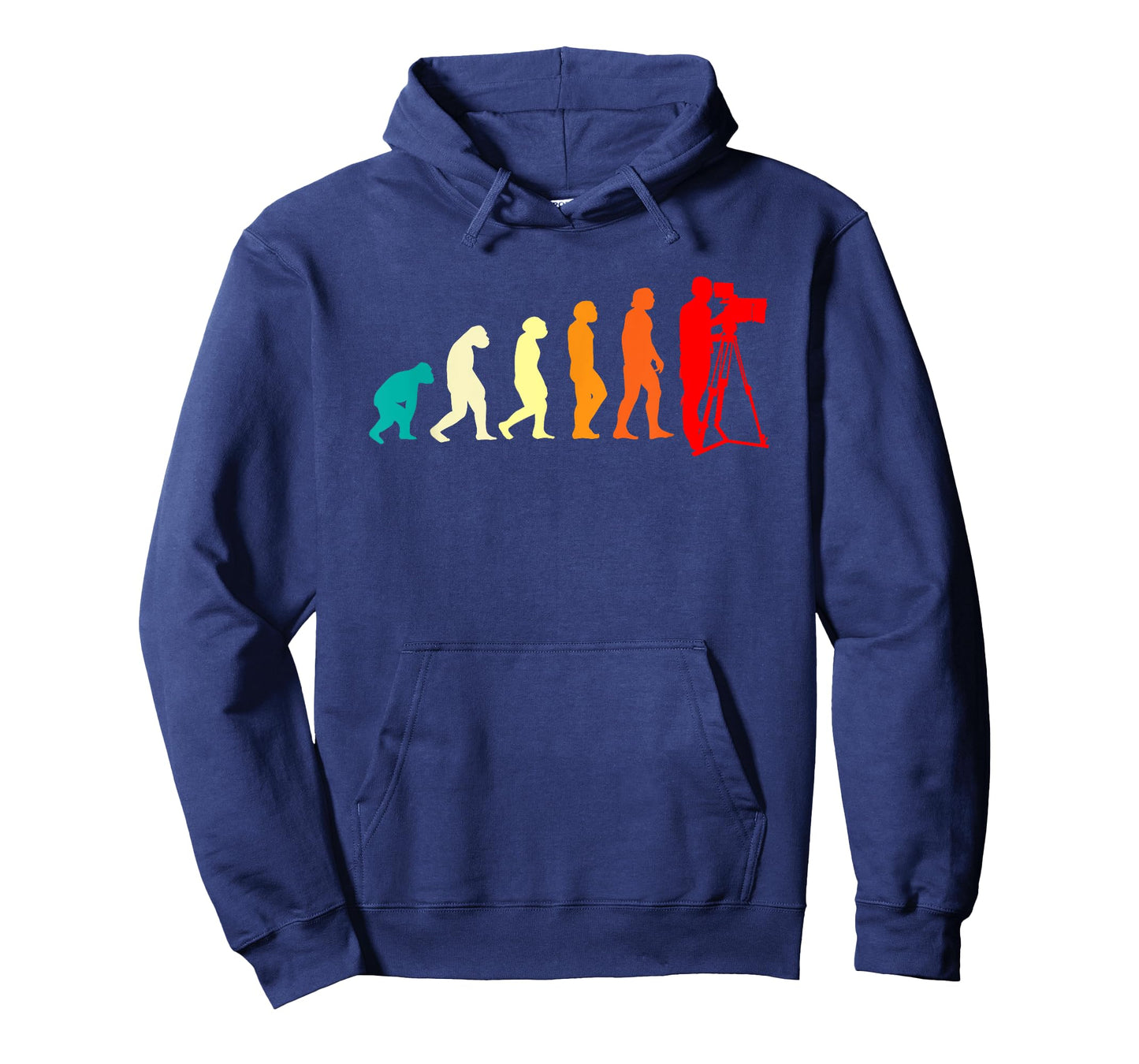 Film School Filmmaker Cinematographer Evolution Retro T-Shirt