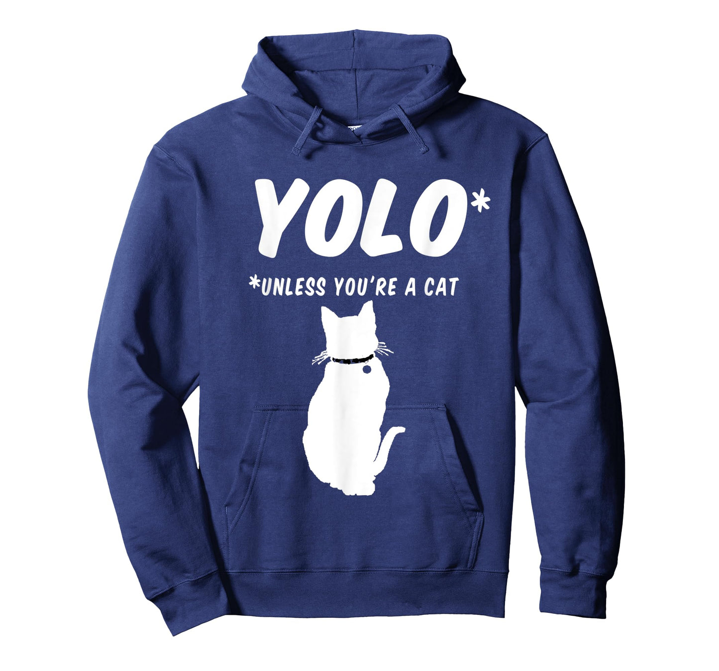YOLO you only live once unless you're a cat with 9 lives T-Shirt for Men Women