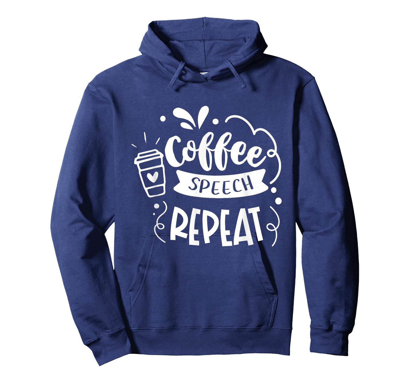 Coffee Speech Repeat Teacher Quotes Women T-Shirt
