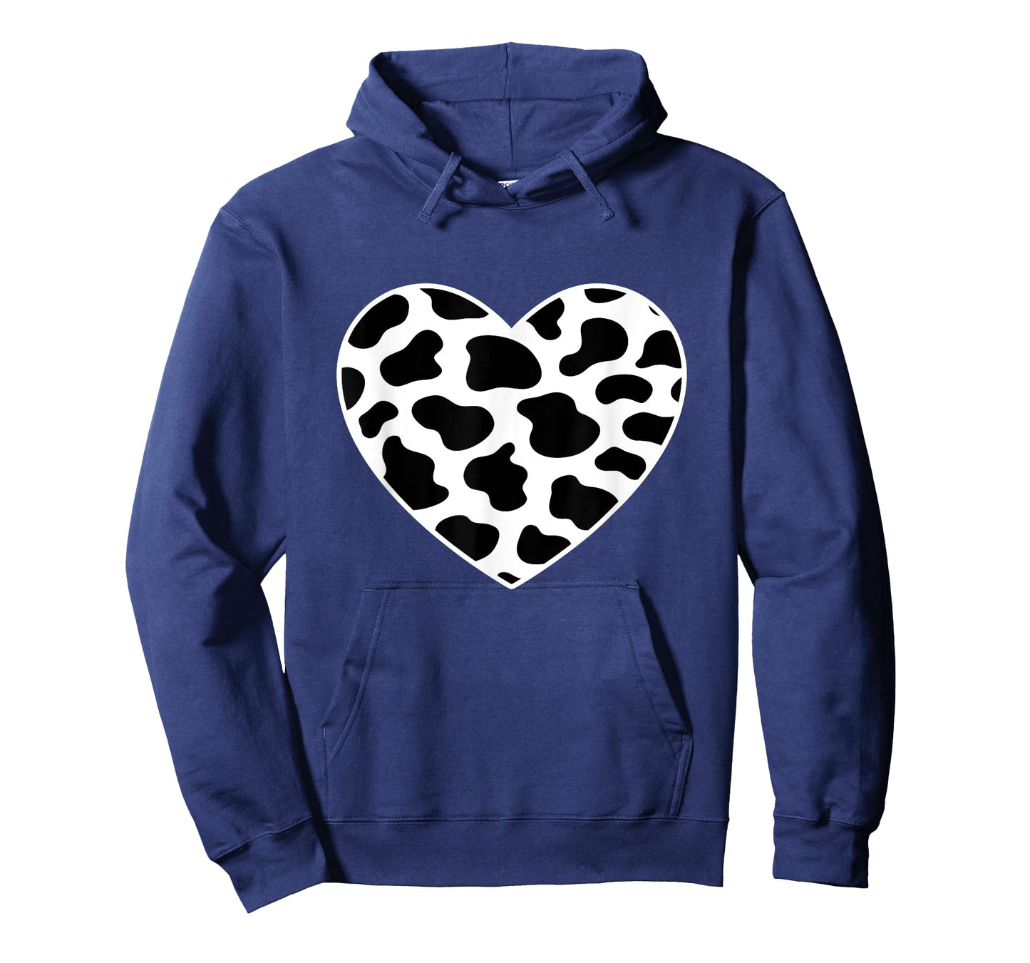 Cow Print Heart Cow Mom Mommy Dad Cow Lover Women Men Farmer T-Shirt