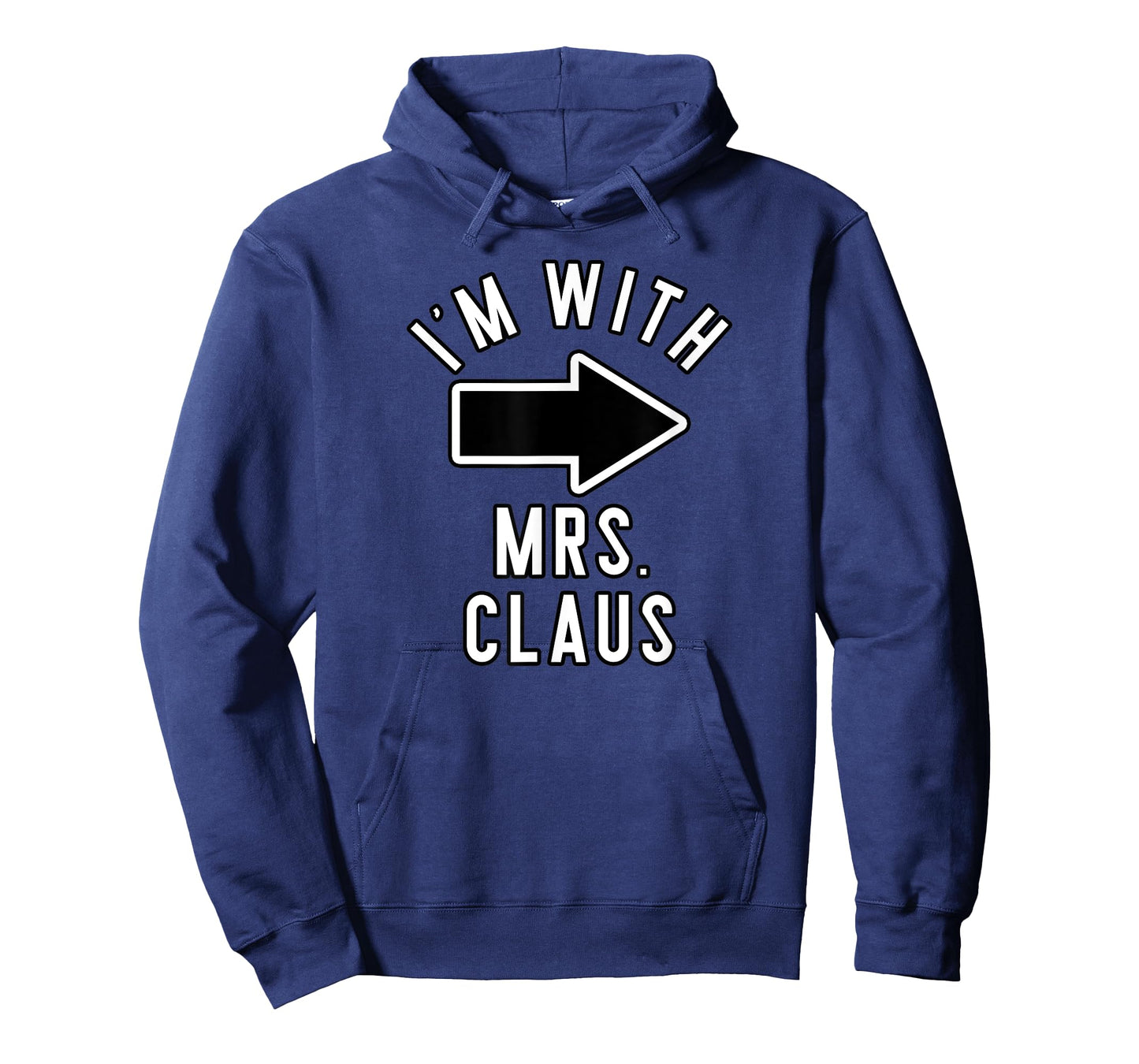 Couples Halloween Costume Shirts I'm With Mrs. Claus T-Shirt
