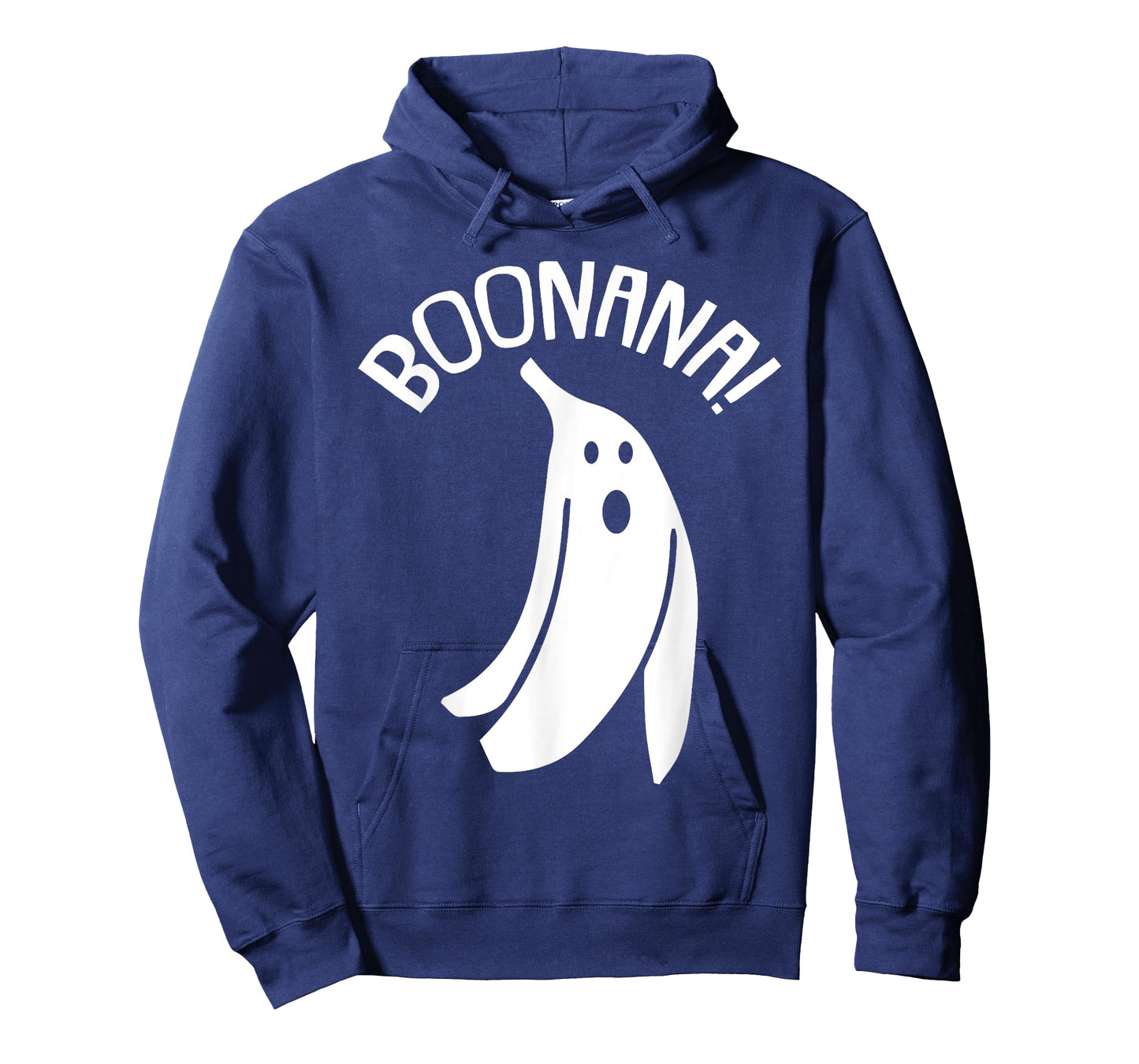 Boo-nana Lazy Halloween Costume Funny Ghost Banana Pun T-Shirt