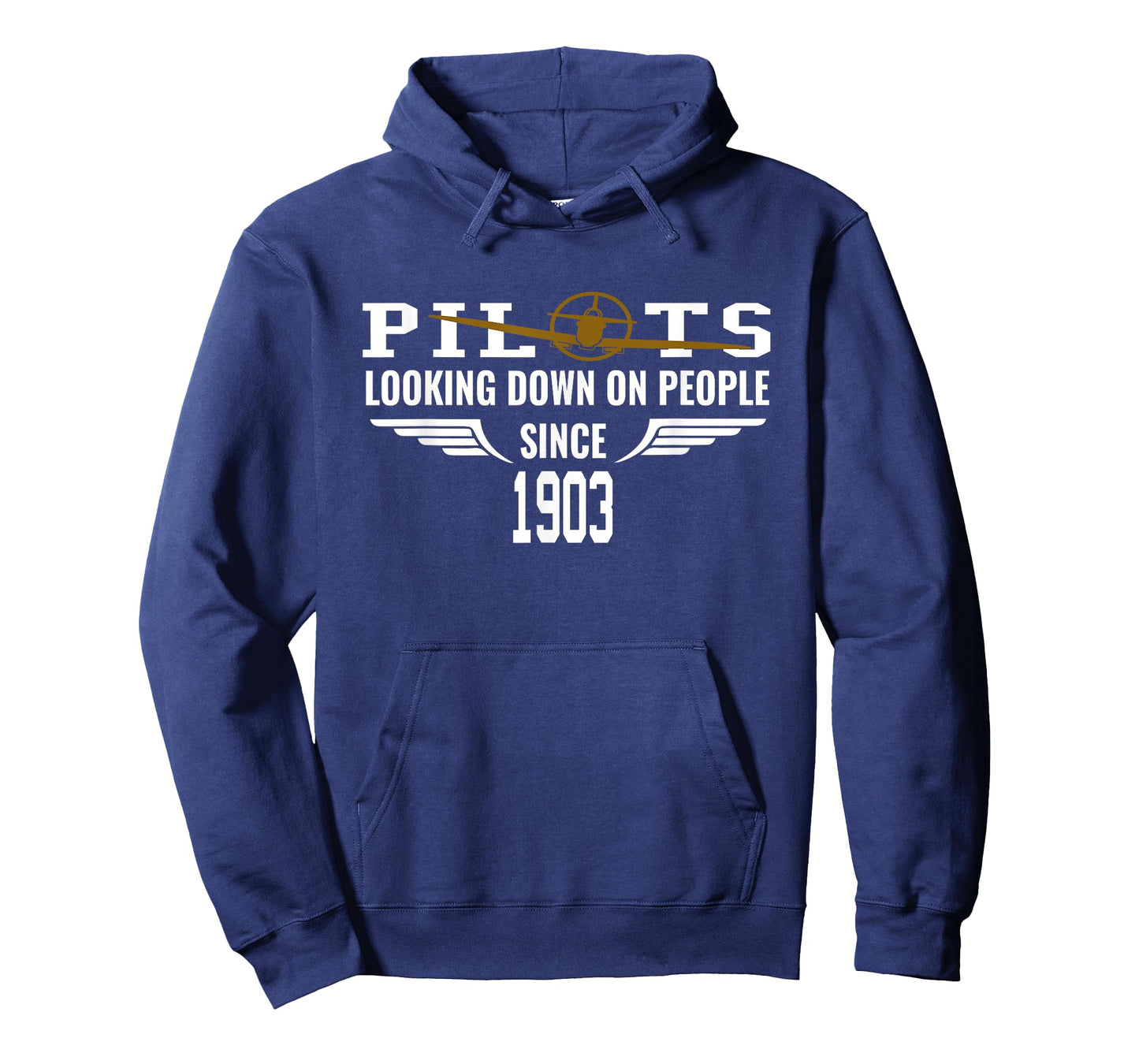Airplane Pilot T-Shirt Looking Down On People Since 1903 Tee T-Shirt