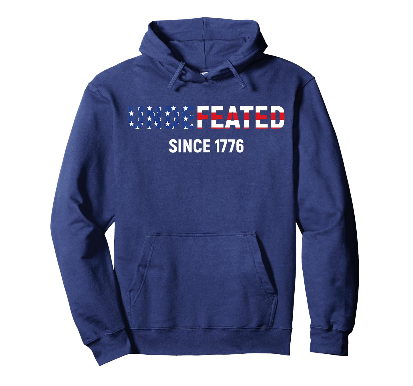 Undefeated Since 1776 American Flag 4th of July Women Kids Men T-Shirt