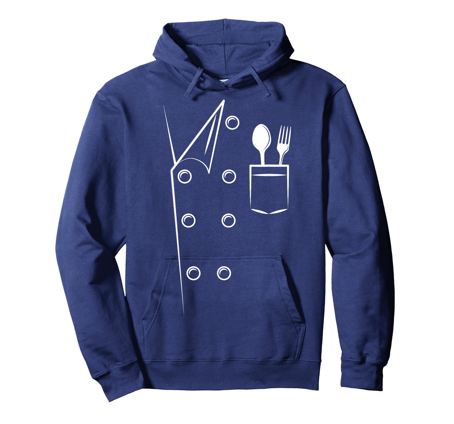 Chef Costume Spoon Fork Culinary Kitchen Chief Cook Cuisine T-Shirt
