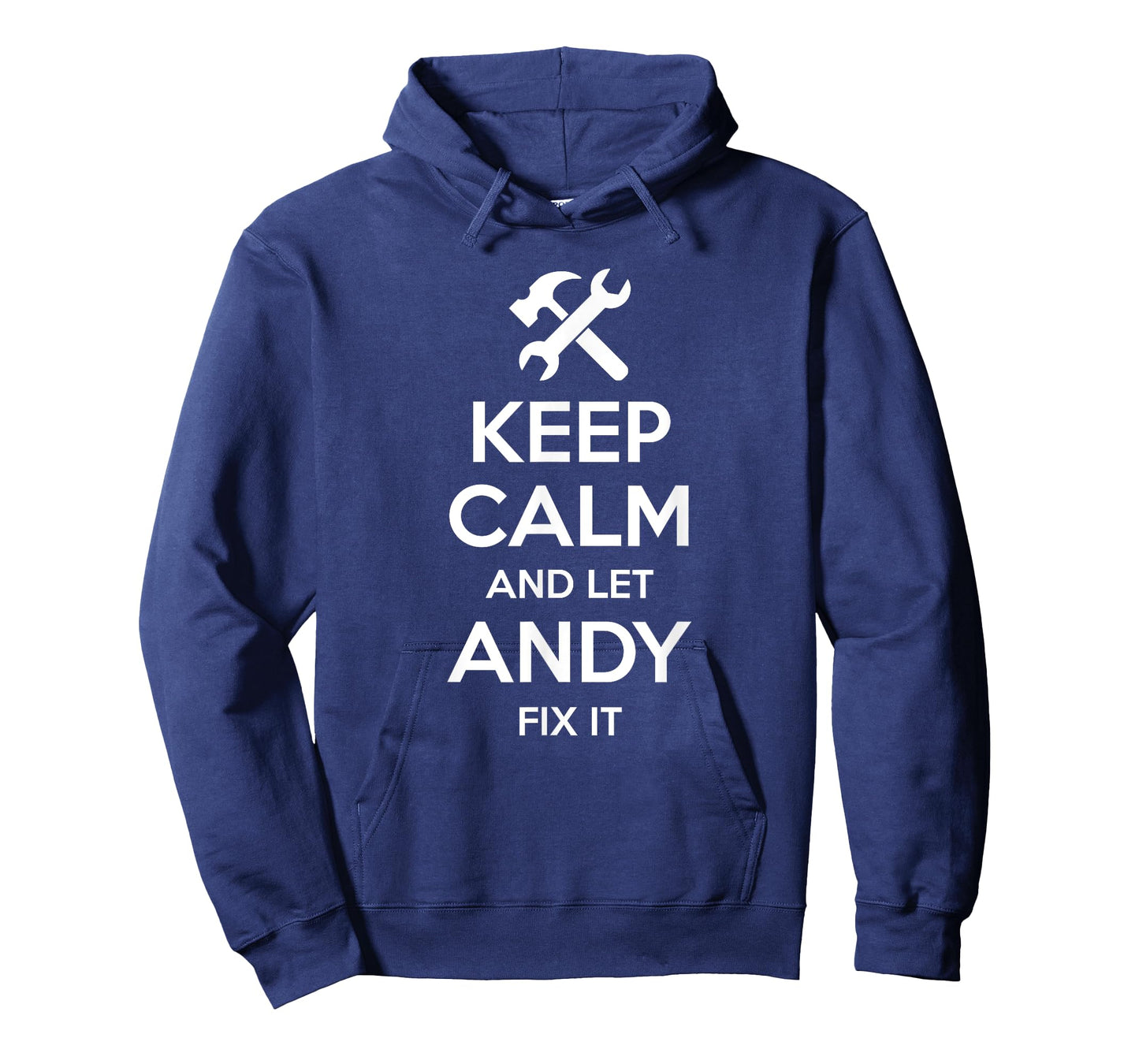 Custom Christmas Fathers Day Engineer Name For Men ANDY Fix Quote Funny Birthday Personalized Name Gift Idea T-Shirt