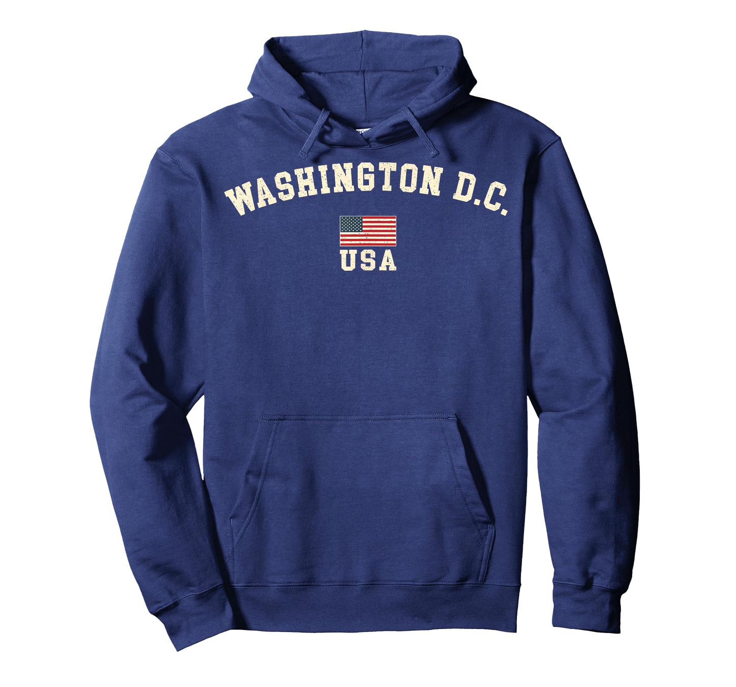 Vintage Washington DC USA American Flag Souvenir Retro T-Shirt