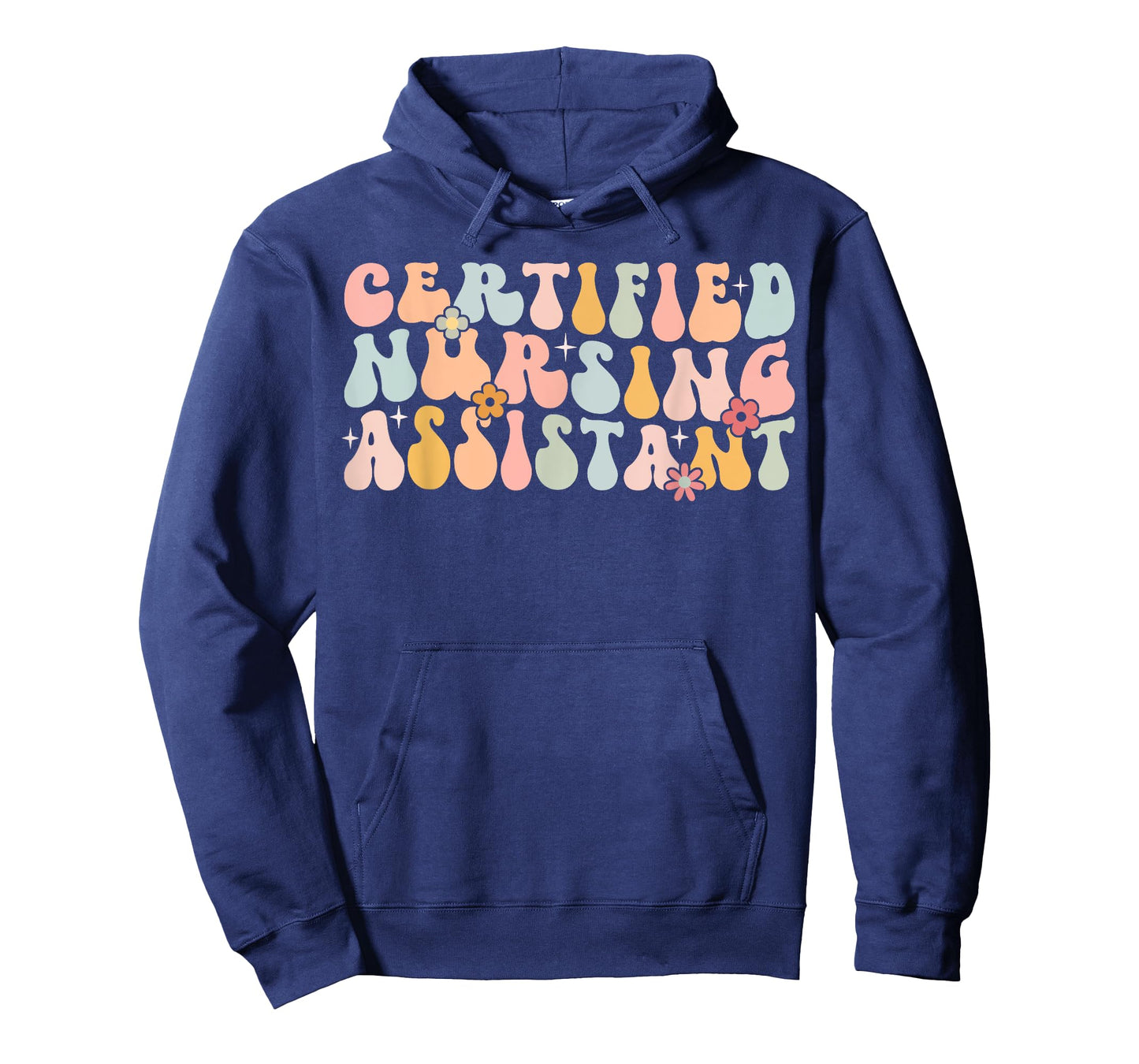 Certified Nursing Assistant Retro CNA Graduation Groovy T-Shirt