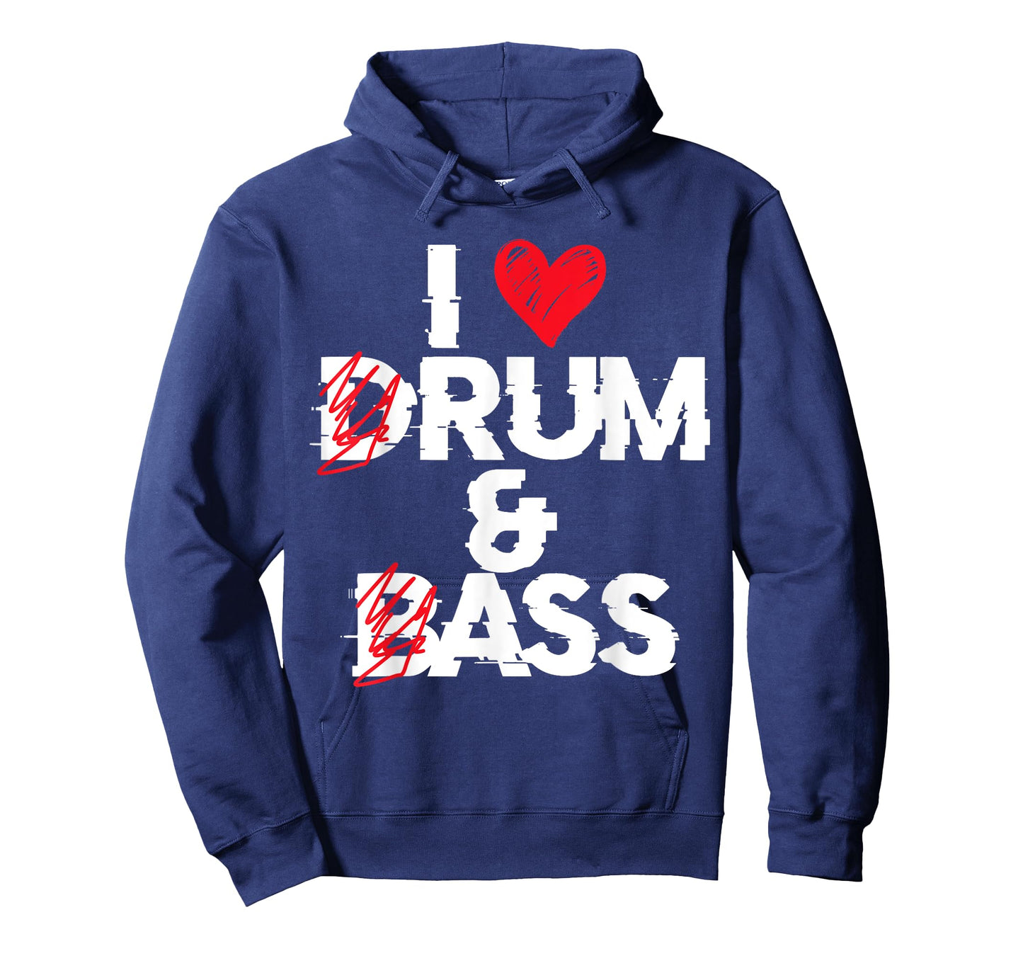 I Love Drum And Bass Rum And Ass Funny Saying T-Shirt