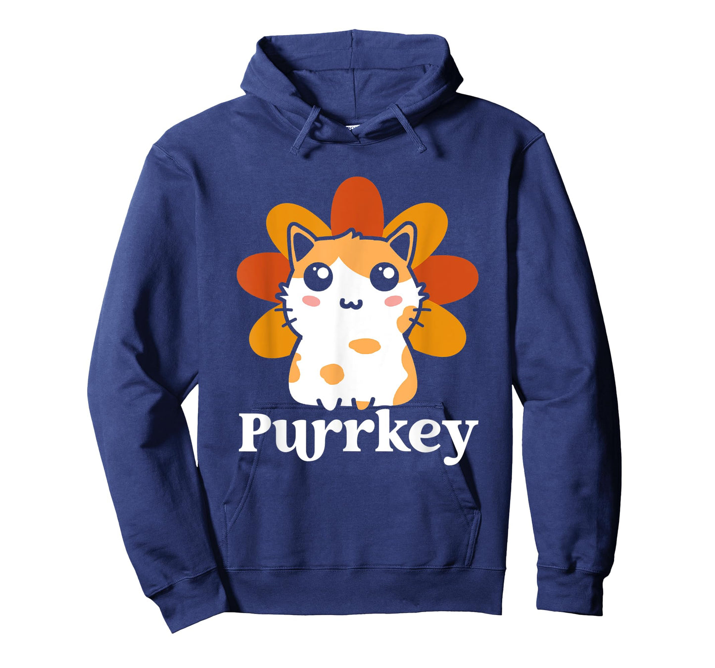 Funny Purrkey | Cat Turkey | Happy Thanksgiving T-Shirt
