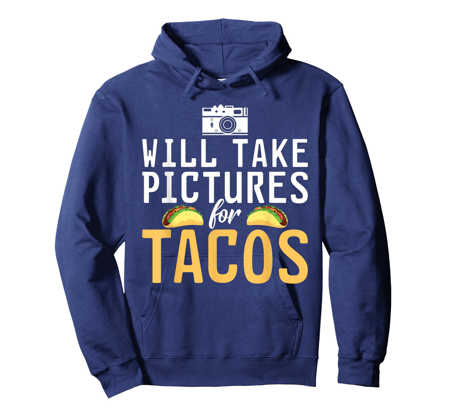 Will take Pictures for Tacos Photo Camera Photography T-Shirt