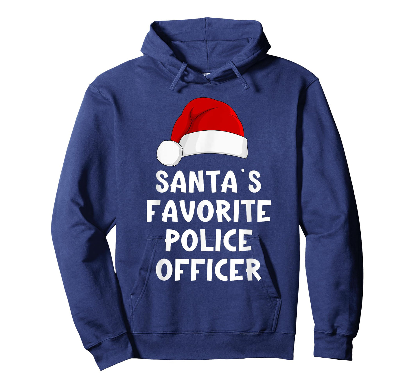 Christmas Santa's Favorite Police Officer Funny Pajama Cop T-Shirt