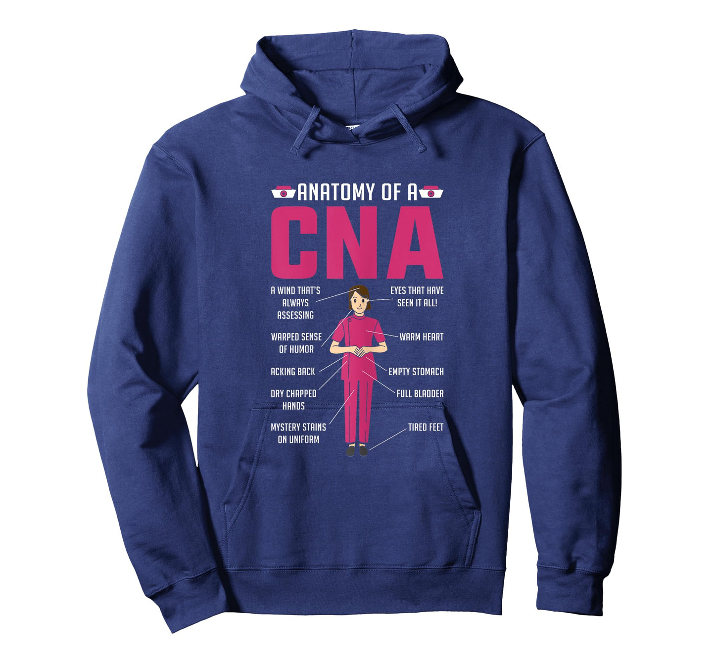 Anatomy of a Cna Nurse Day Nursing T-Shirt