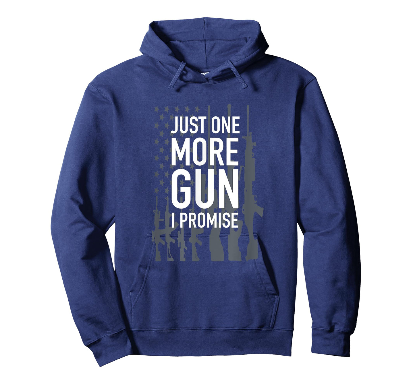 Just One More Gun I Promise Tee, Gun Collector American Flag Women Men T-Shirt