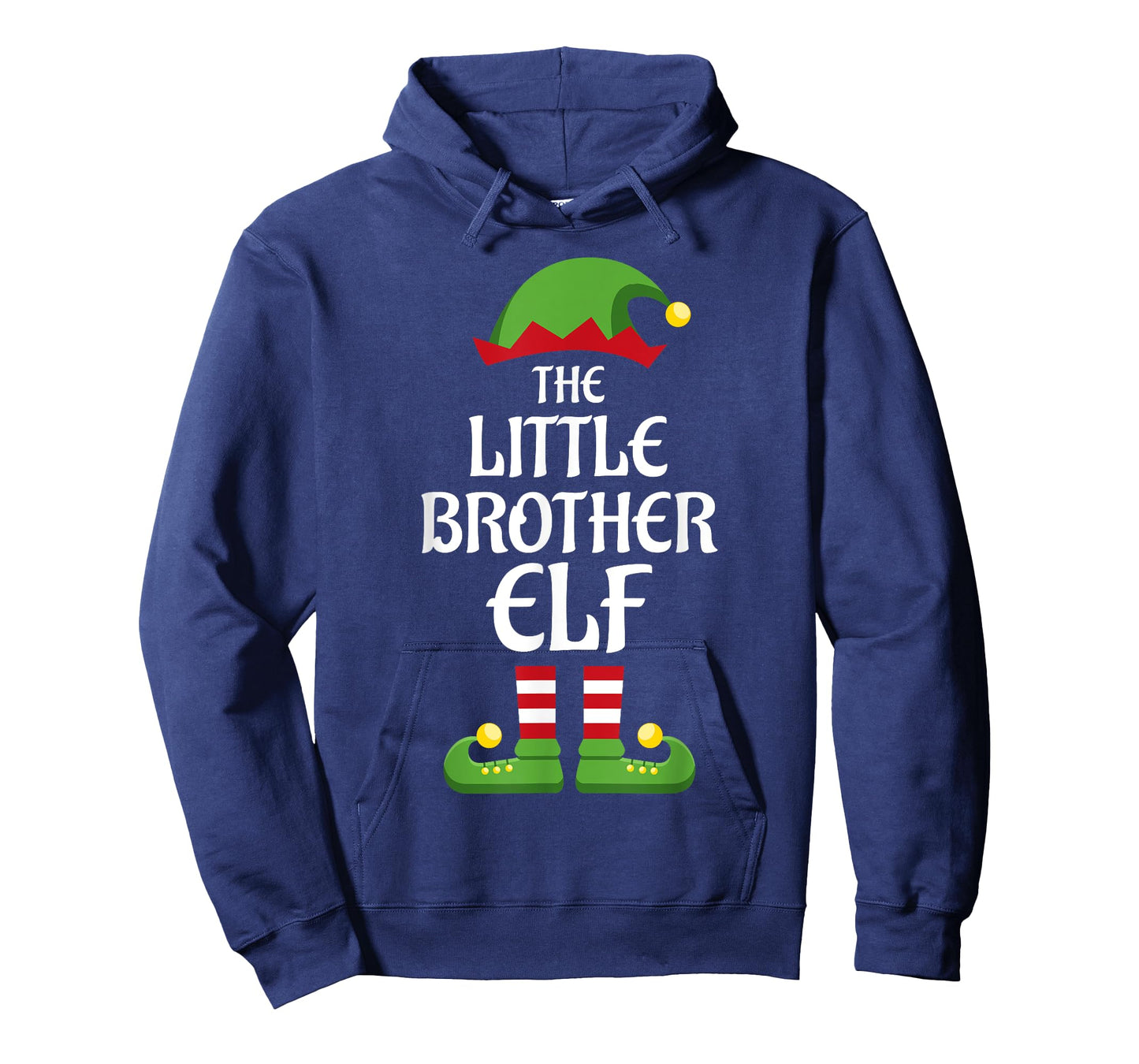 Little Brother Elf Family Matching Group Christmas T-Shirt