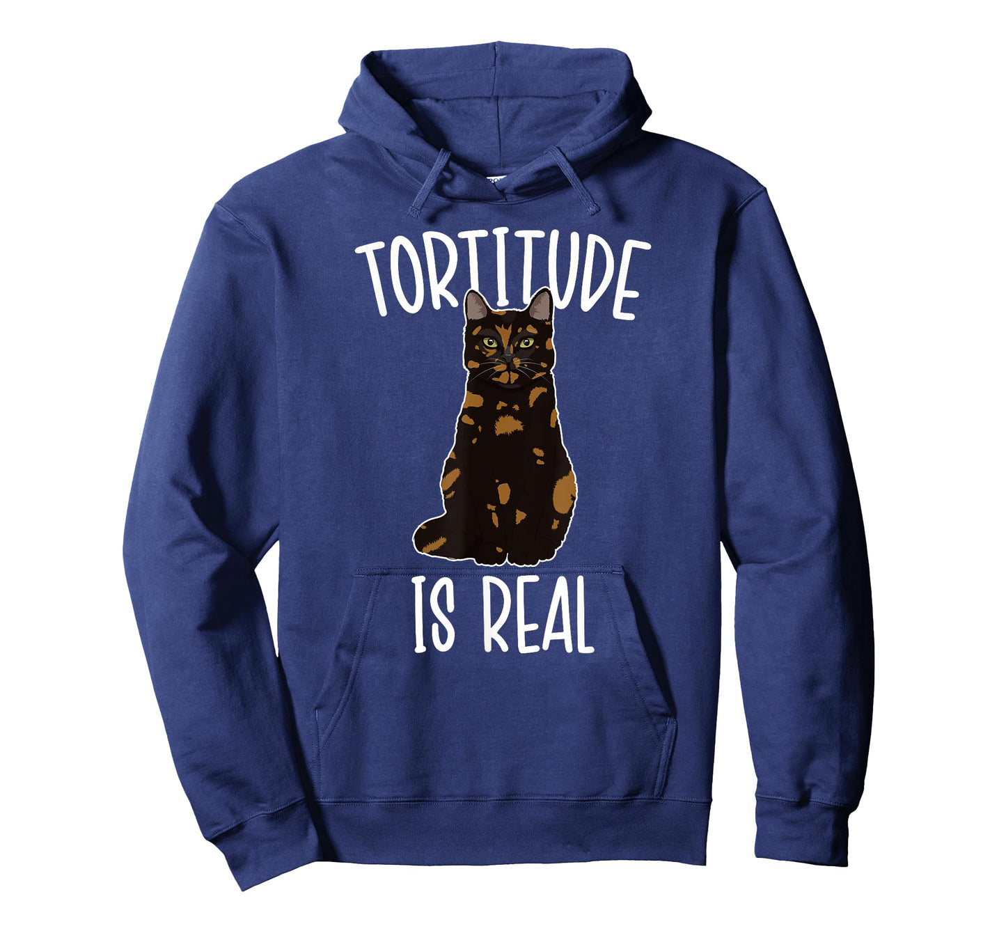 Tortitude Is Real Tortie Cat Owner Tortoiseshell Cat Lover Men Women Girls Kids T-Shirt