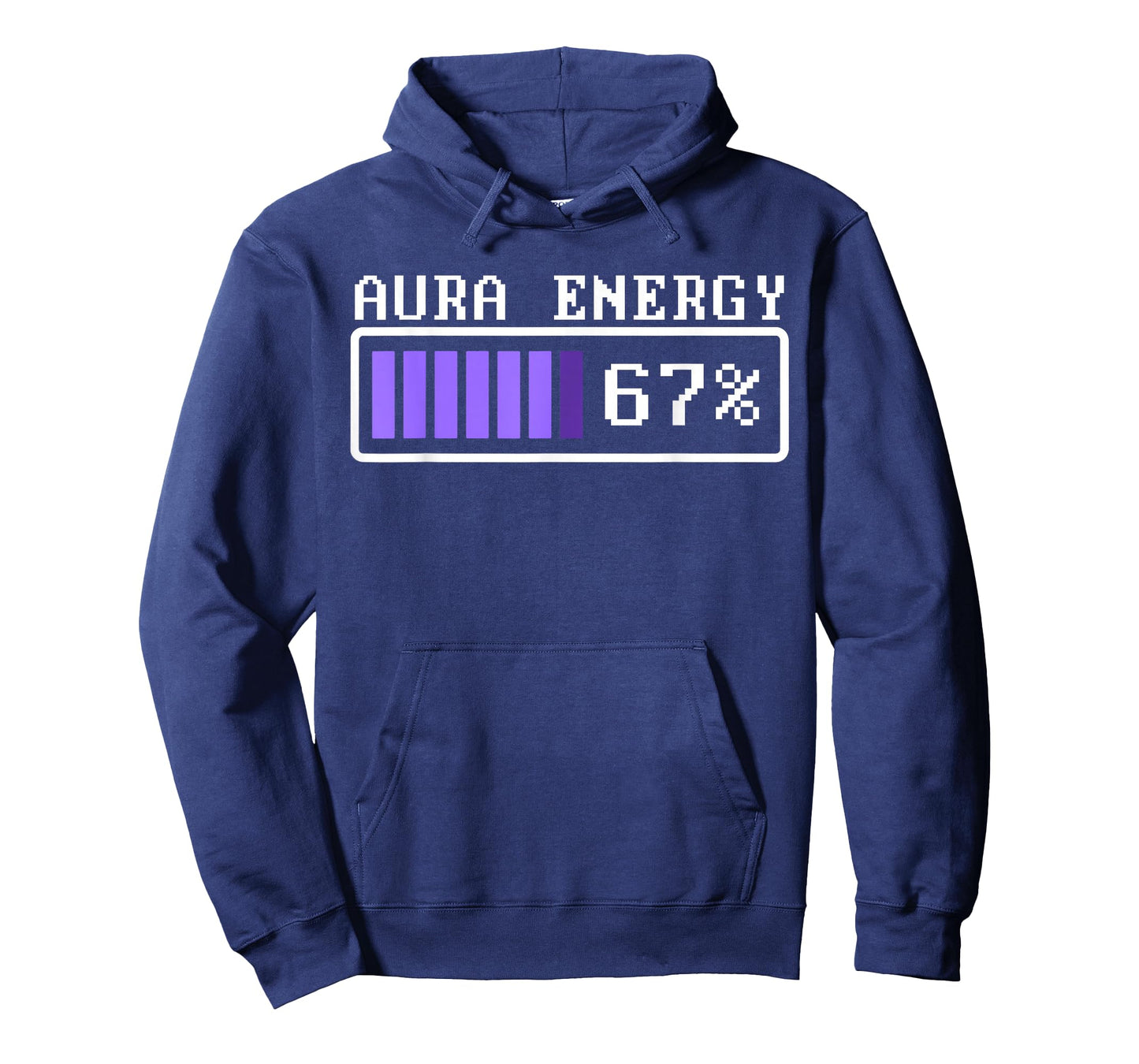 Funny Aura Energy at 67 Six Seven Genz Meme Slang T-Shirt