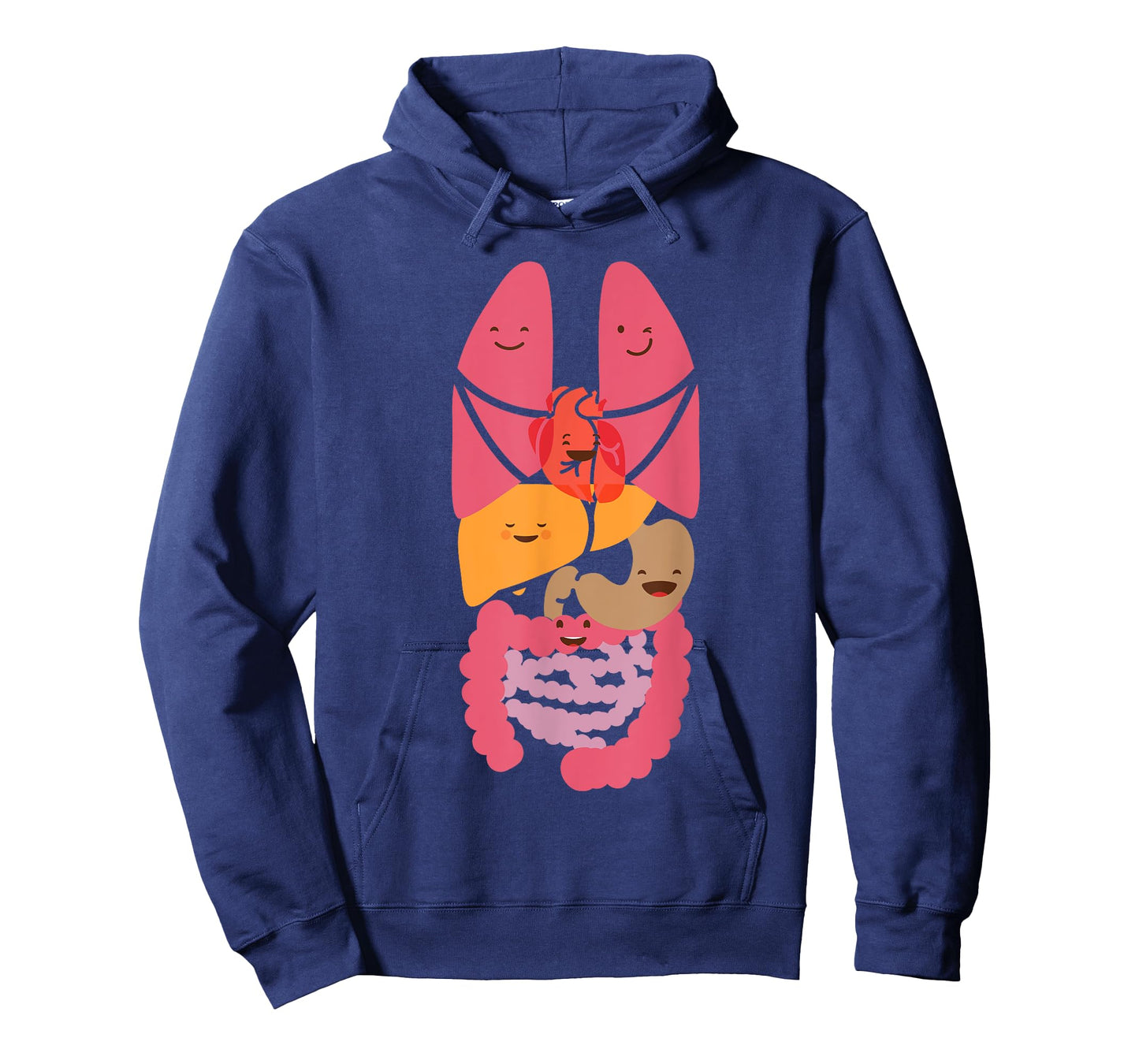 Cool Body Anatomy Costume Funny Organ T-Shirt T-Shirt