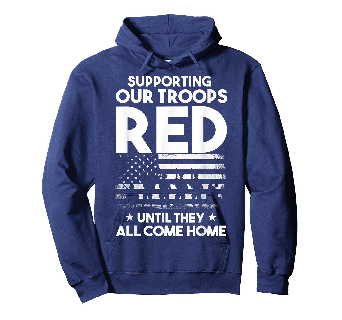 Red Friday Military Shirt Supporting Our Troops Patriotic T-Shirt for Women Kids Men