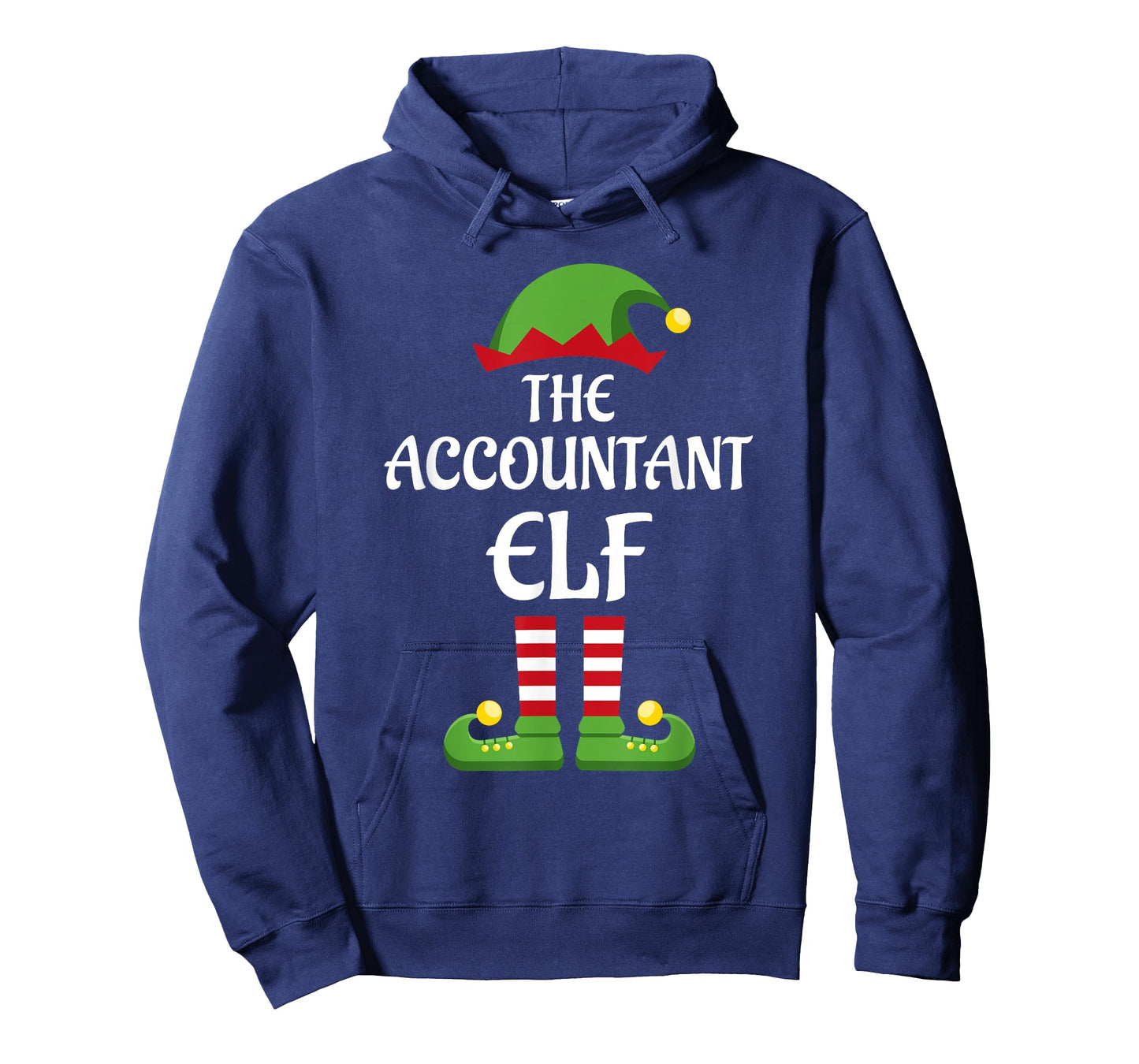 Accountant Elf Family Matching Group Christmas T-Shirt