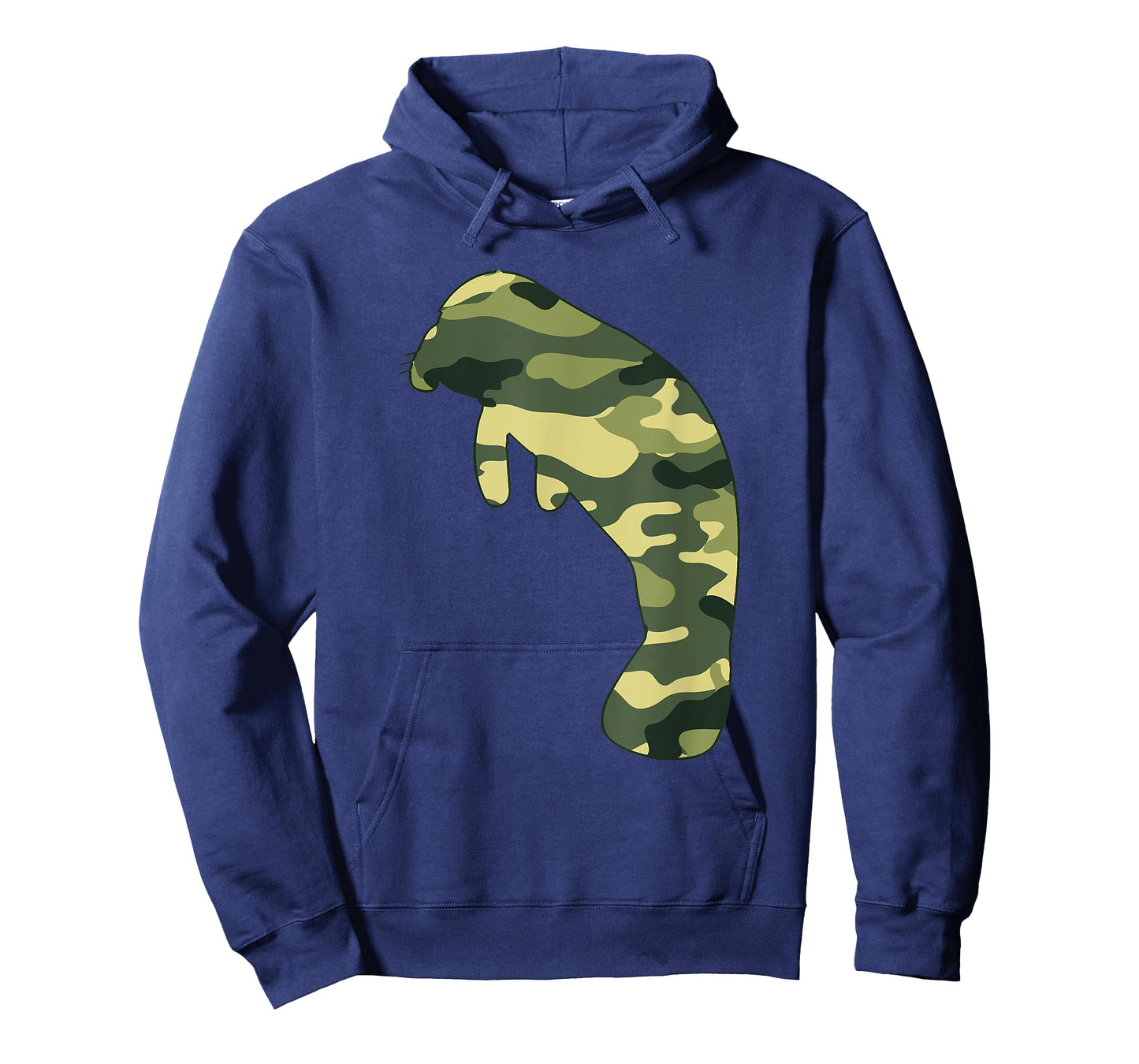 Military Dugong Camo Men Print US Manatee Veteran Gift T-Shirt