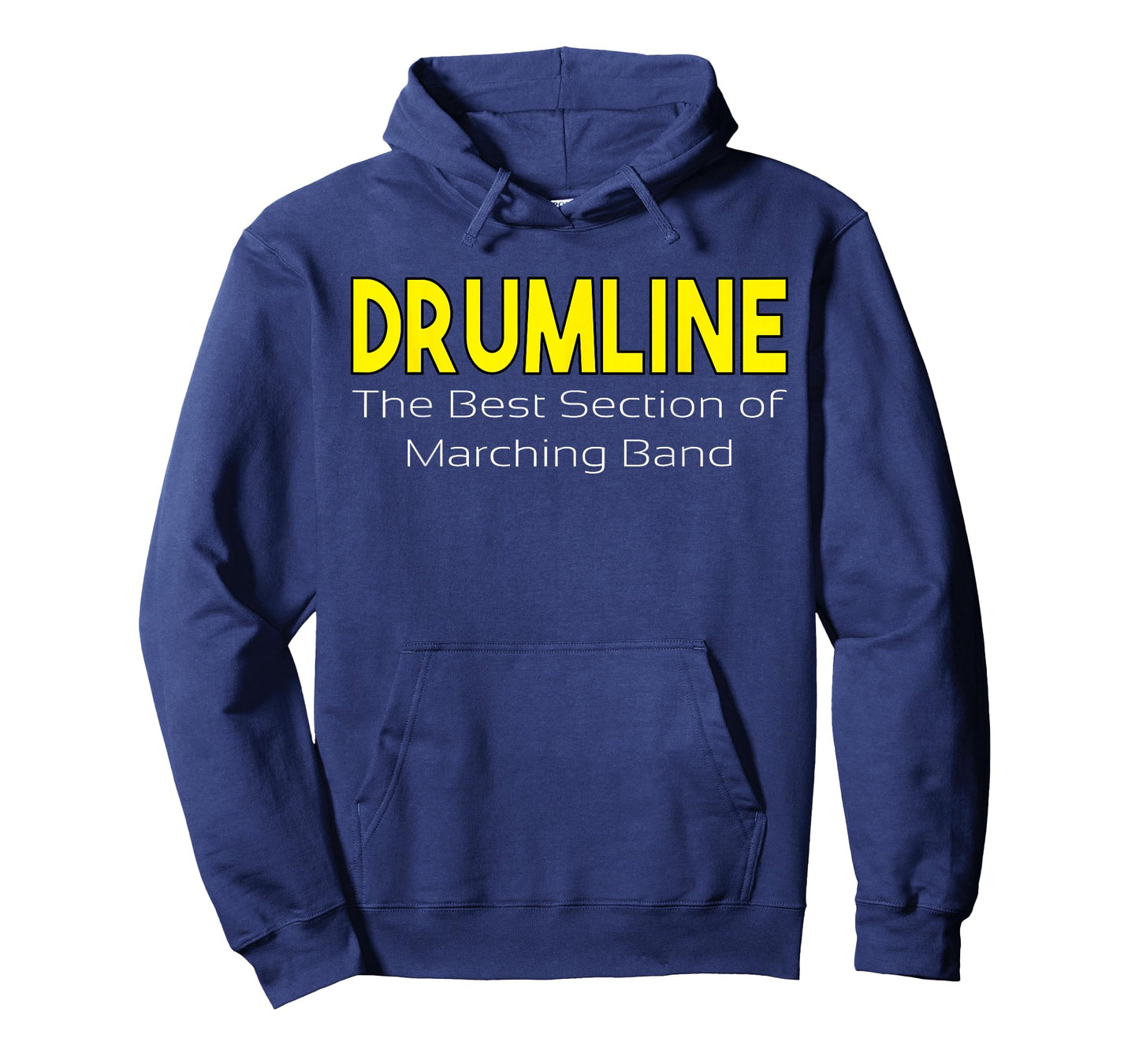Drumline Best Section Of Marching Band Fun Percussion Shirt T-Shirt