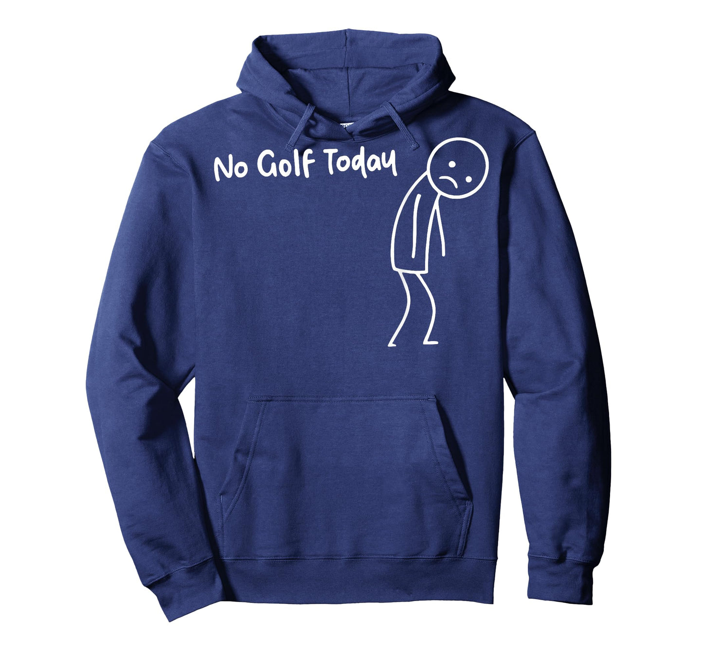 No Golf Today (on Back) T-Shirt