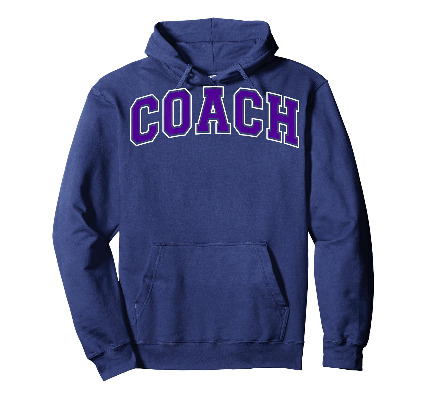 Coach Sports Trainer Vintage Purple White on the back T-Shirt