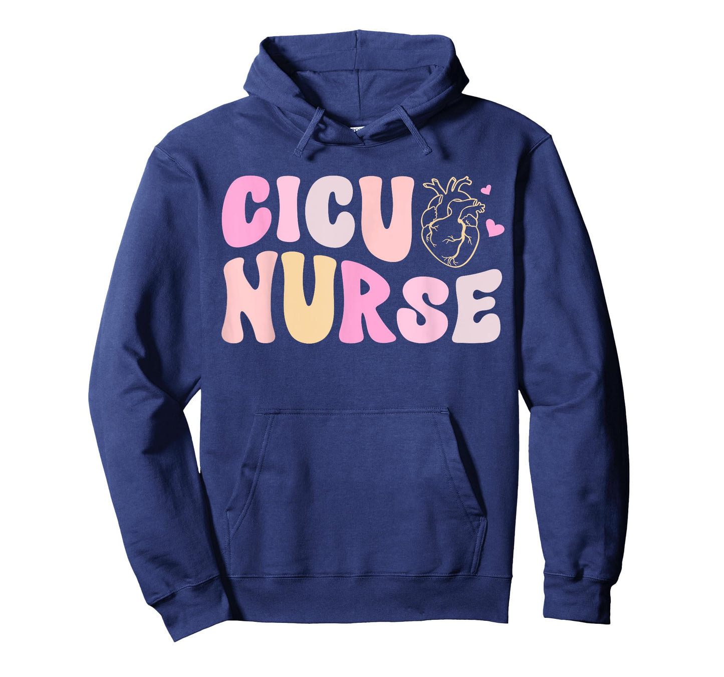 CICU Nurse Groovy Cardiac Intensive Care Unit Appreciation T-Shirt