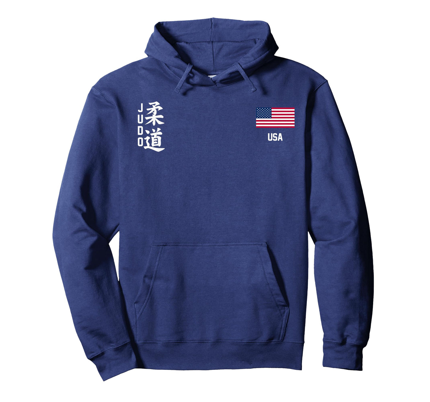 Judo American Flag Judoka Dojo Martial Art America Kanji T-Shirt