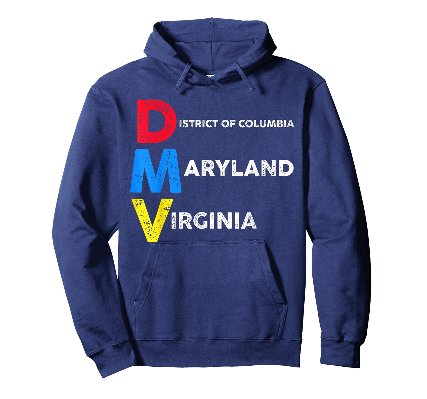 DMV native aka DC, Maryland and Virginia T-Shirt