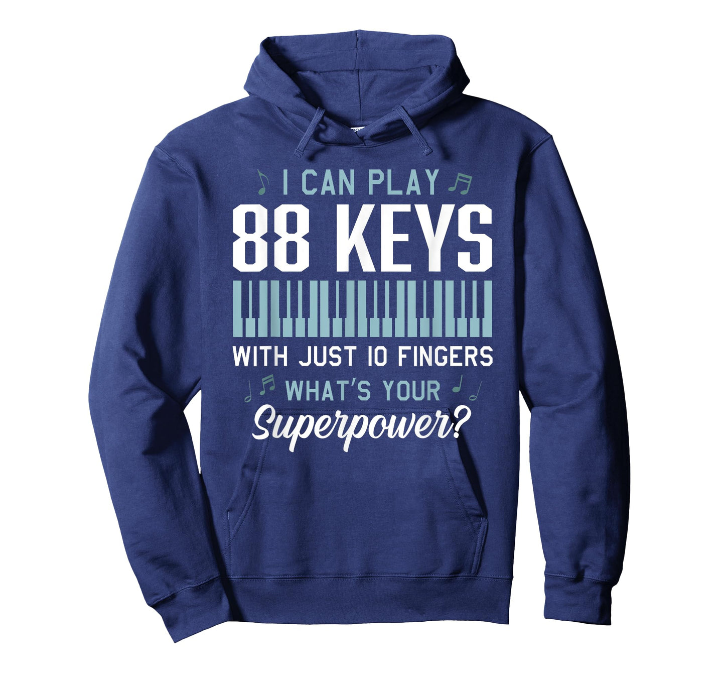 I Play 88 Keys Funny Pianist Humor Piano Player Joke Student T-Shirt