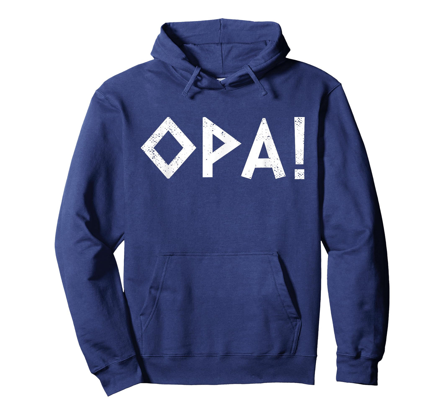 Opa Ancient Greek Pride Greek Flag Funny Greek Party Greece T-Shirt, Small, Blue