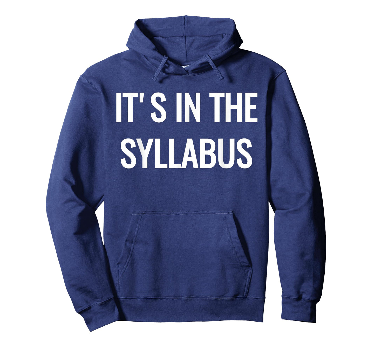 College Professor T-Shirt - It's in the Syllabus T-Shirt