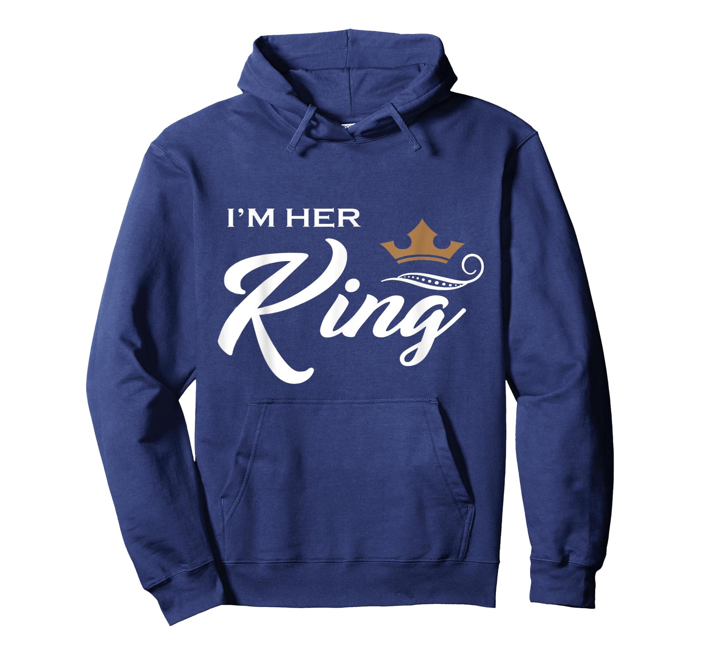 I'm Her King T-Shirt Funny Couple Boyfriend Girlfriend Shirt T-Shirt