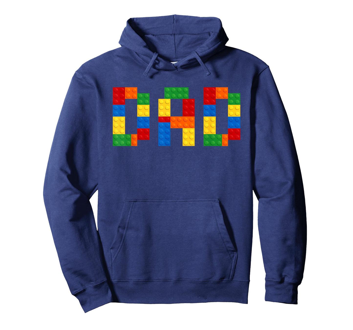 Dad Of The Birthday Boy Building Blocks Bricks Builder Funny T-Shirt