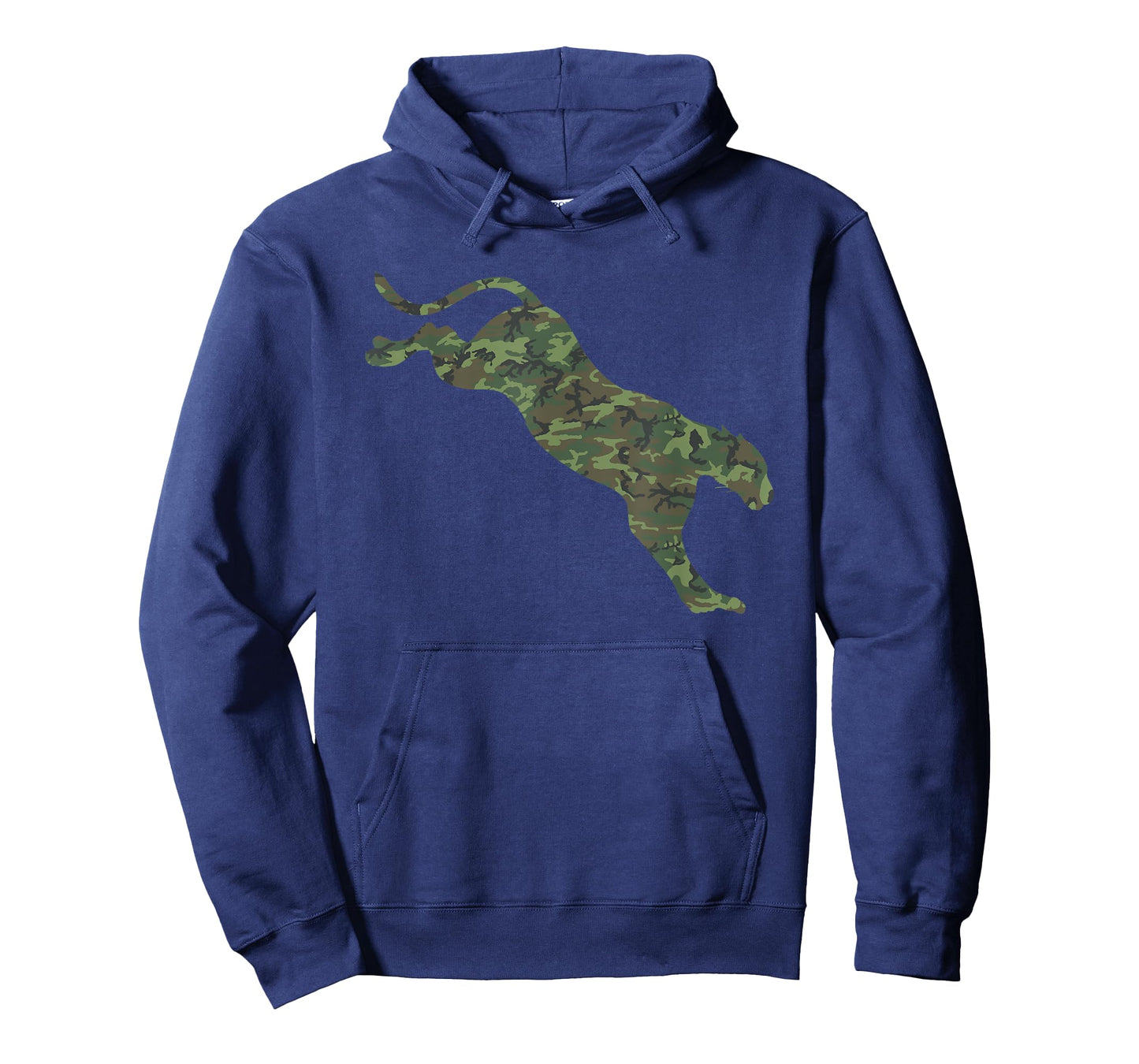 Military Cougar Camo Print US Puma Animal Veteran Men Gift T-Shirt