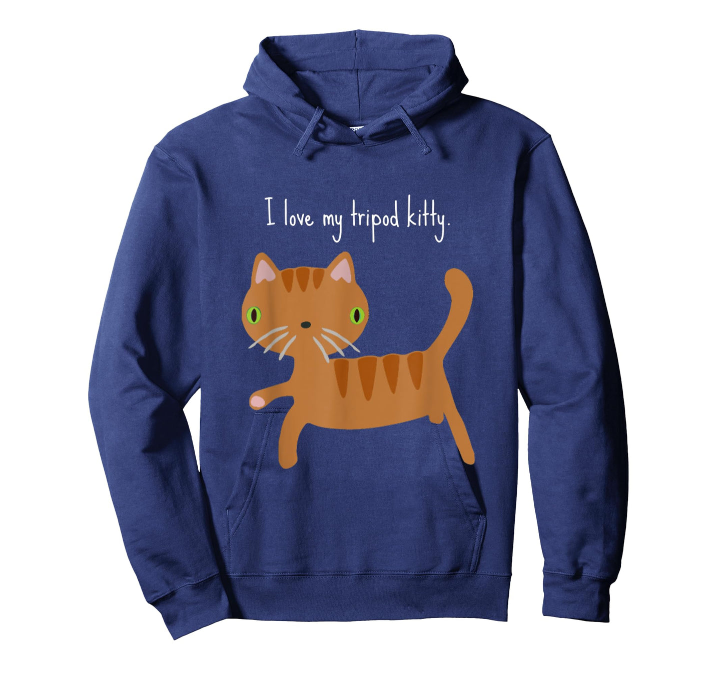 I love my Tripod Kitty tee shirt, three legged cat pride T-Shirt for Men Women Girls Kids