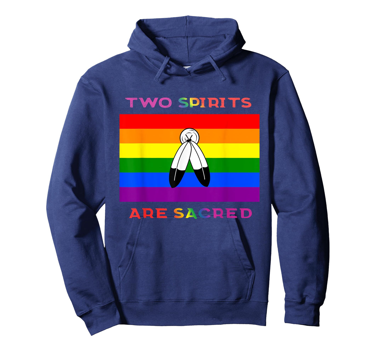 Two Spirits Are Sacred Pride Flag T-Shirt
