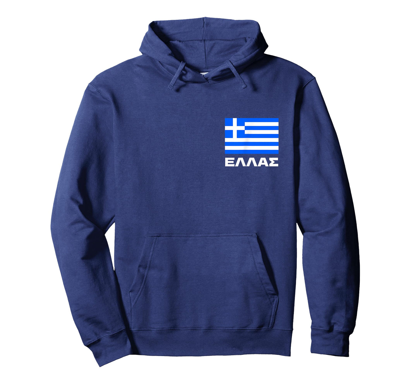 Greek Flag Ellas Hellas Greece Patriot Hellenic FRONT PRINT T-Shirt