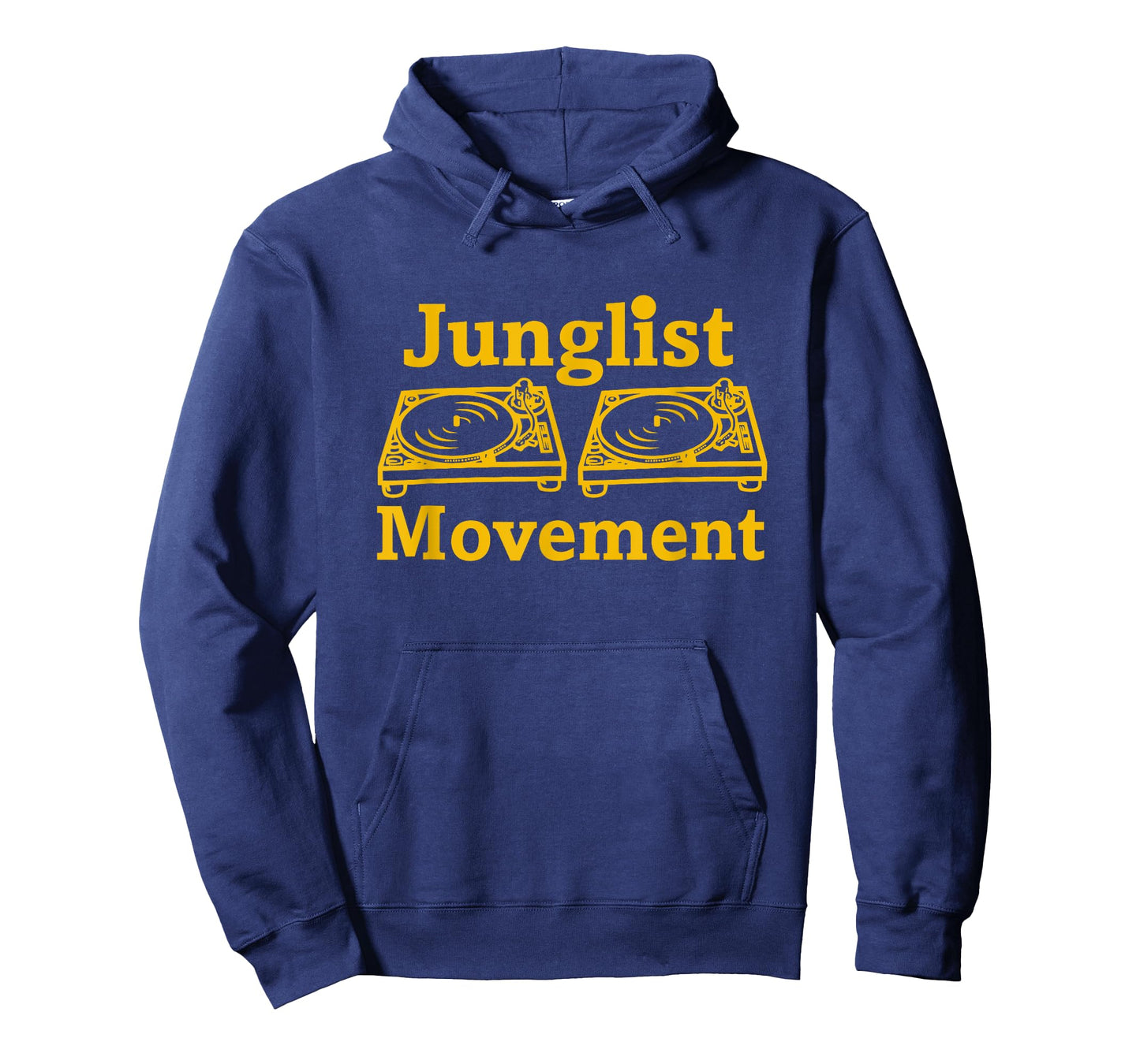 Drum n Bass Raver Junglist Movement DJ Turntables Art Design T-Shirt