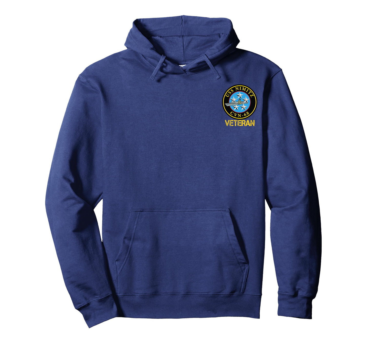 USS Nimitz CVN-68 Aircraft Carrier Logo Veterans Day Tees T-Shirt