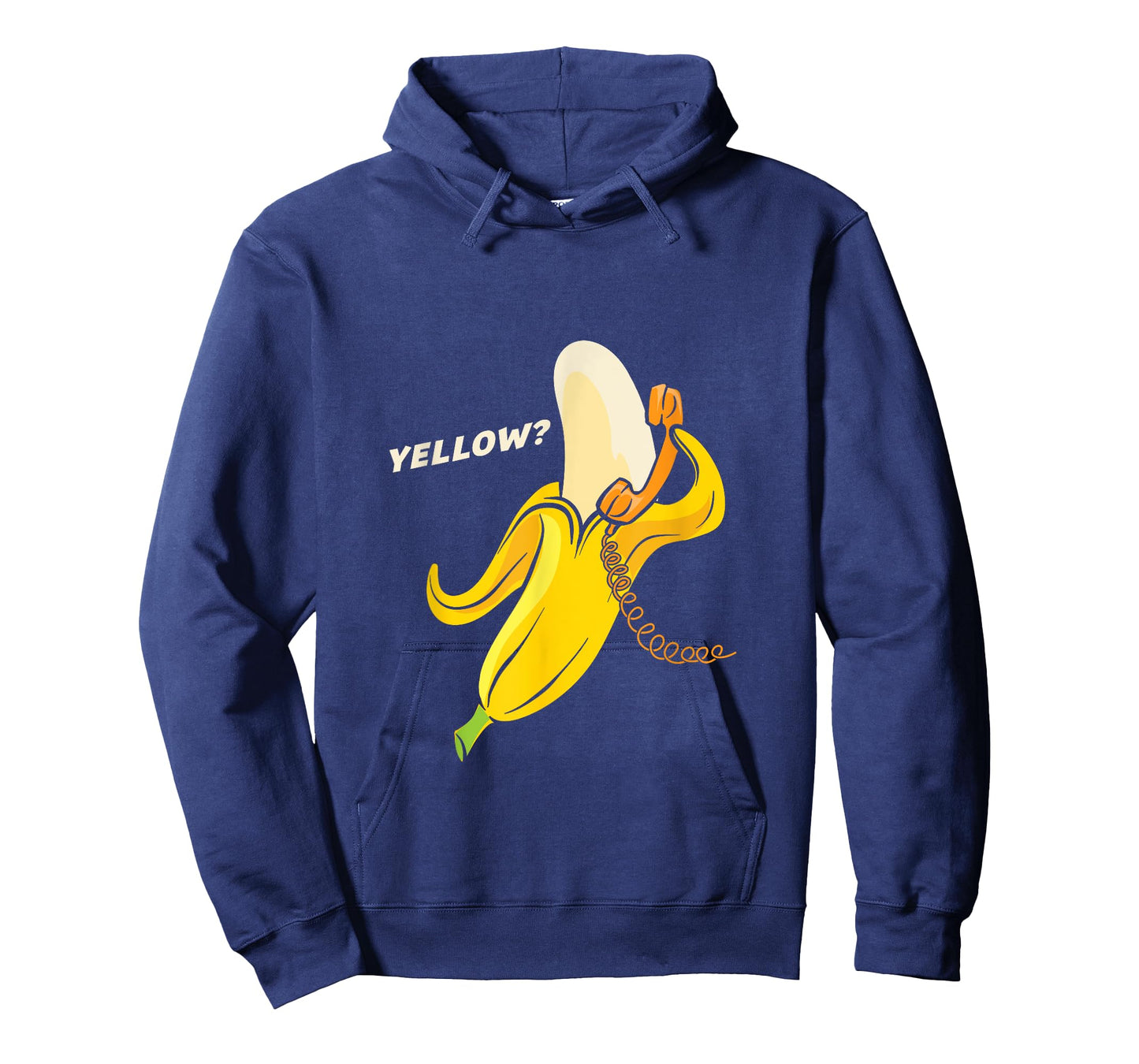 Funny Banana Phone - Yellow? Hello? T-Shirt