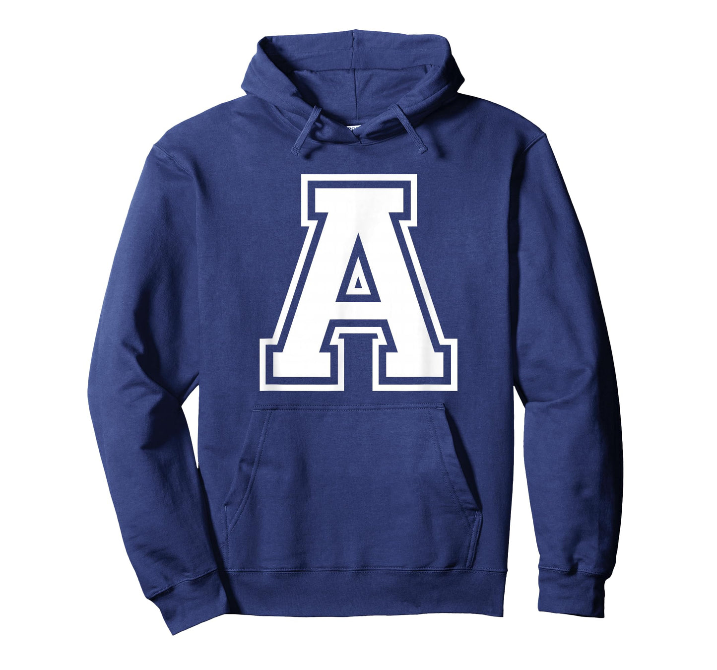 Letter A Name Initial Varsity Alphabet Monogram T-Shirt