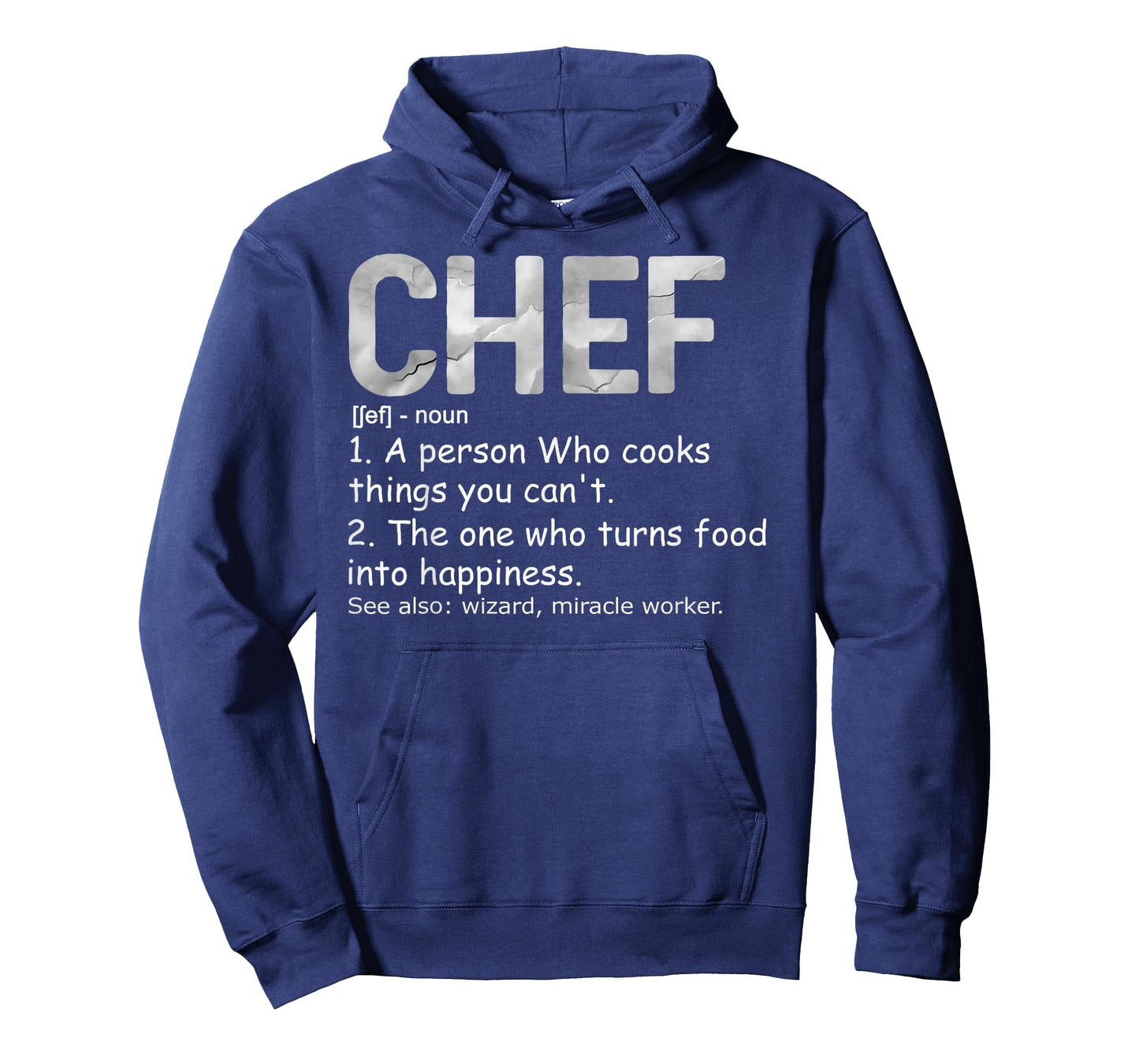 Chef Definition Chef & Cook Funny Cooking Culinary Tee T-Shirt