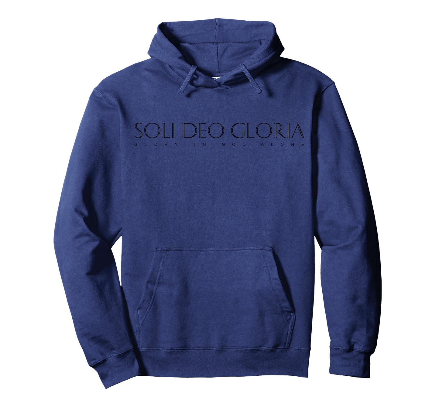 Cool Latin Phrases Latin Inspiring Quote: Soli Deo Gloria (Glory to God alone) Unisex-Adults Grey Small Classic Fit Short Sleeve T-Shirt