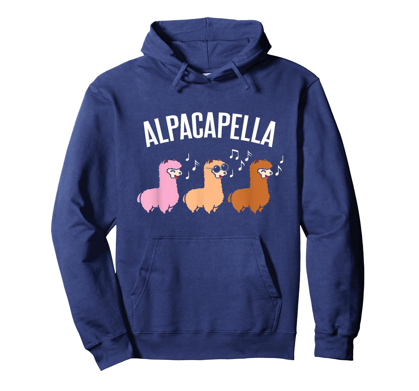 Alpacapella Cute woolly Acapella Alpaca Musician T-Shirt