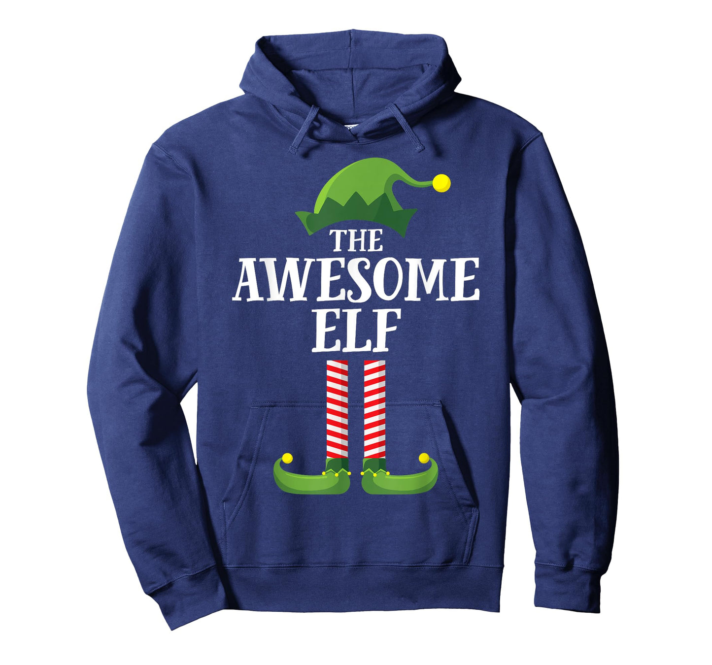 Awesome Elf Matching Family Group Christmas Party Pyjamas T-Shirt